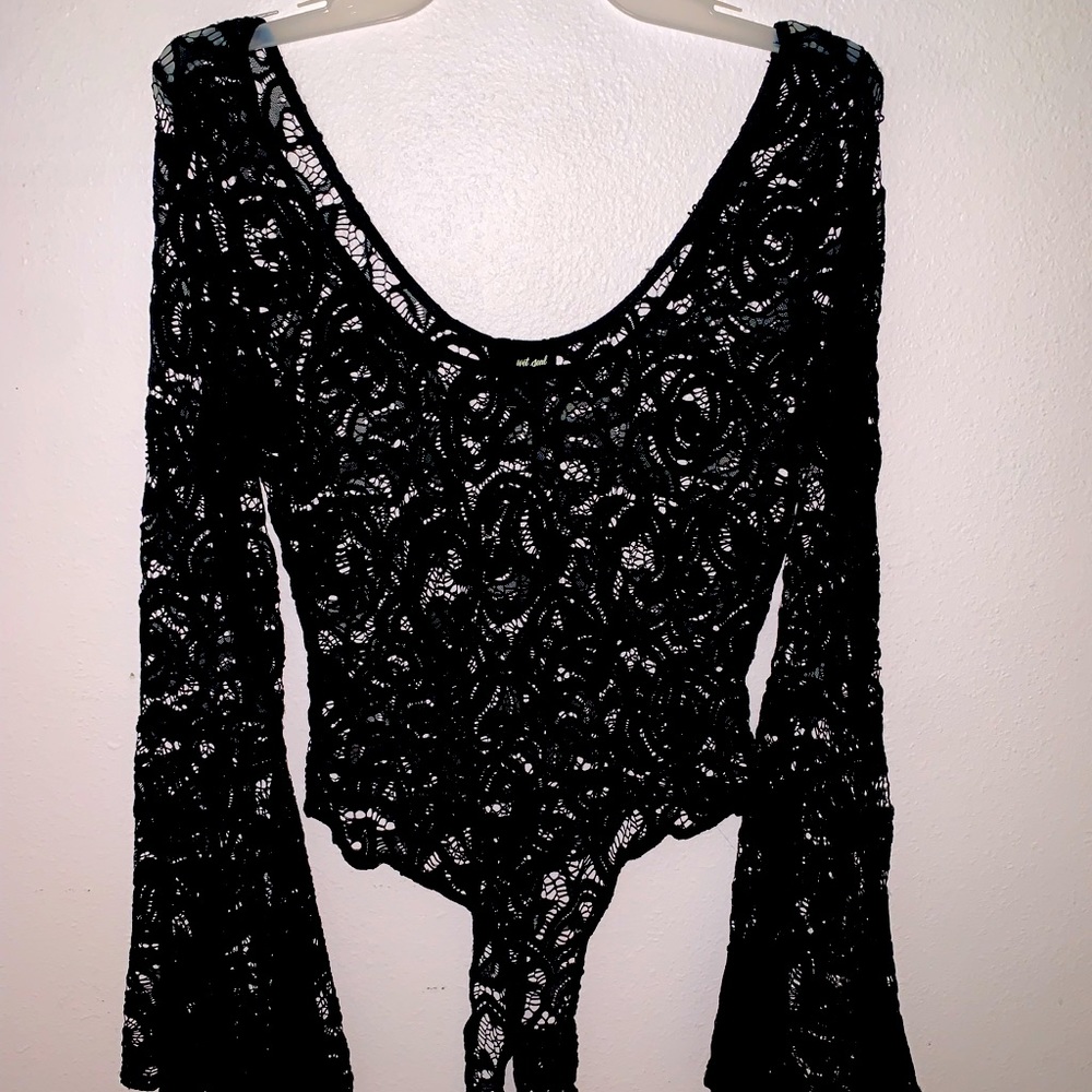 Black Lace Bodysuit